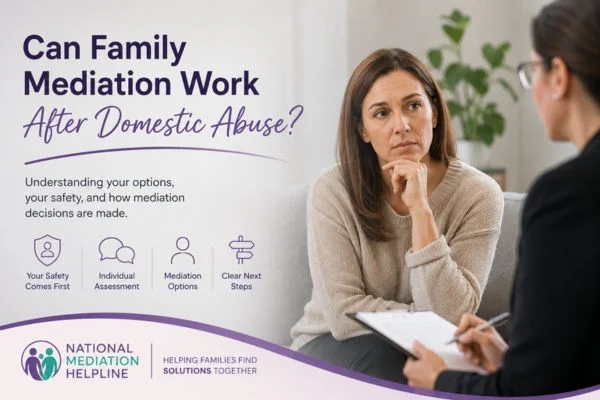 Can Family Mediation Darlington Work After Domestic Abuse?